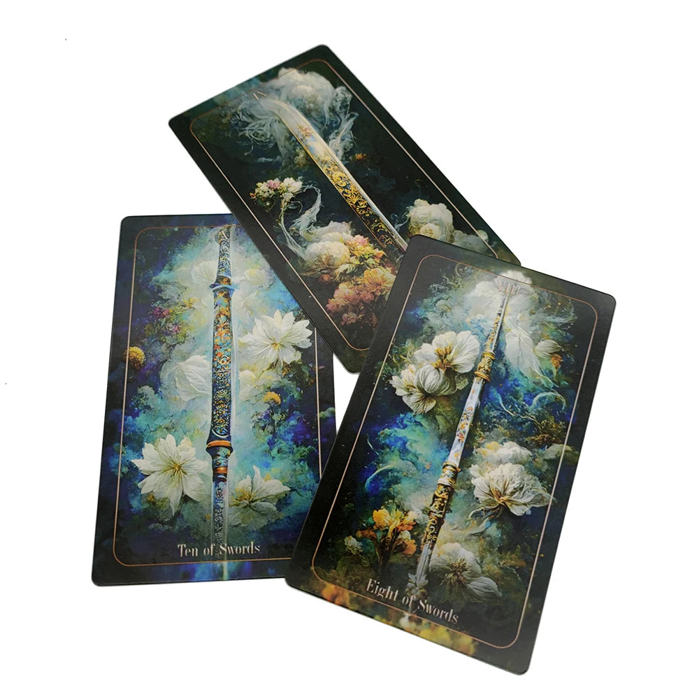 12x7CM Delusion Artificial Intelligence Tarot Deck - headwatergames