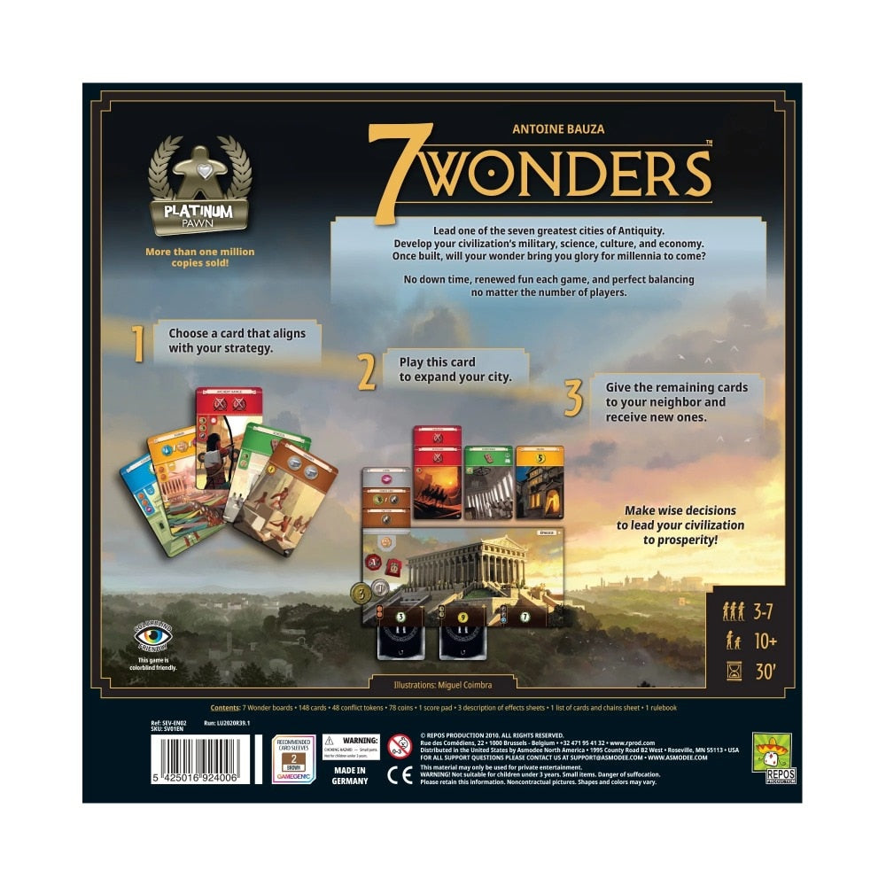 7 Wonders - headwatergames