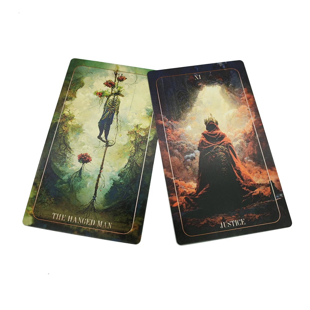 12x7CM Delusion Artificial Intelligence Tarot Deck - headwatergames