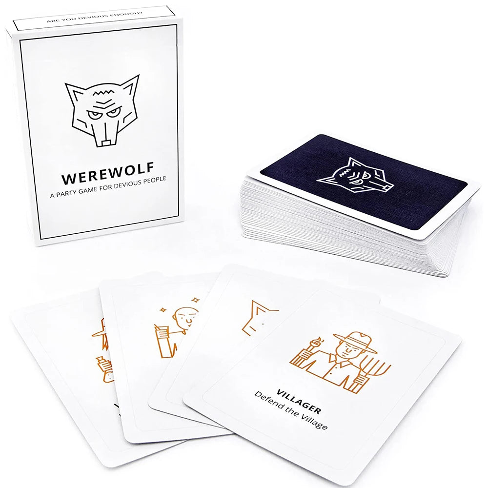 Werewolf Card Game A Party Game for Devious People