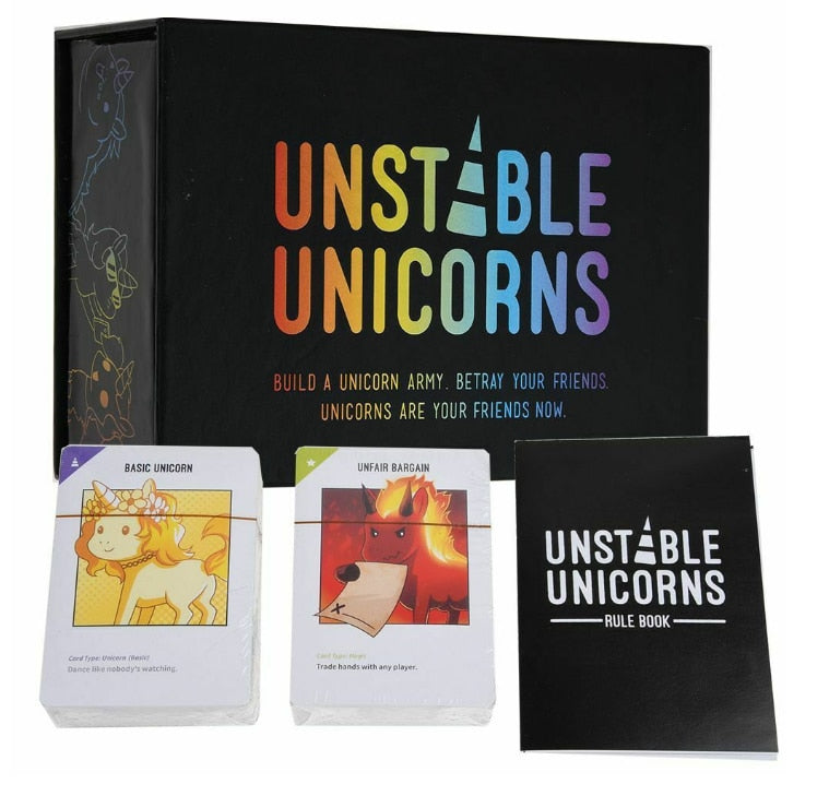 Unstable Unicorns Card Game - headwatergames