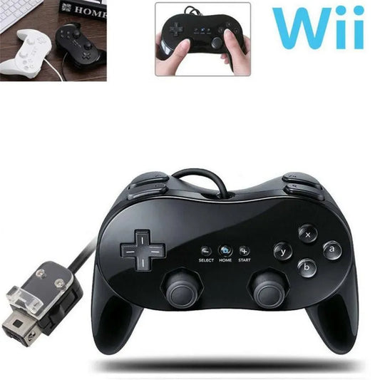 Second Generation Classic Wired  Nintendo Wii Controller - headwatergames