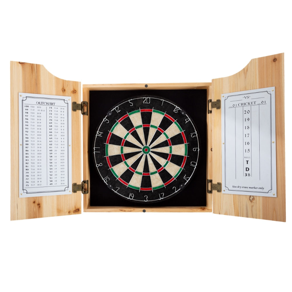 Trademark Games Dart Board Cabinet Set - headwatergames