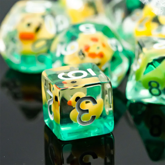 Animal D&D Resin Dice 7Pcs/Set - headwatergames